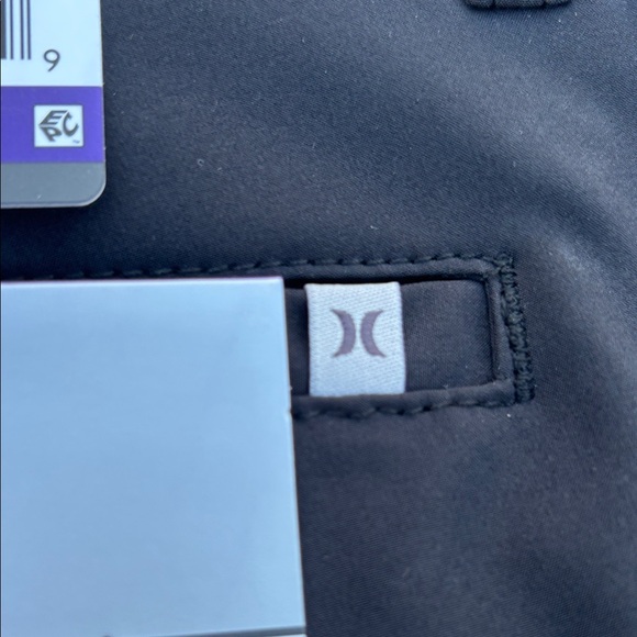 NWT Hurley All Day Hybrid Shorts in Black. Men's 36 Classic skater/street style! - Picture 8 of 14